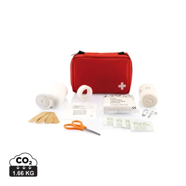  Mail size first aid kit - XD Collection Red 