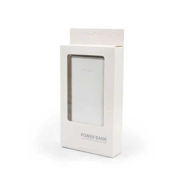  Prijenosna baterija 6000 mAh Bijela