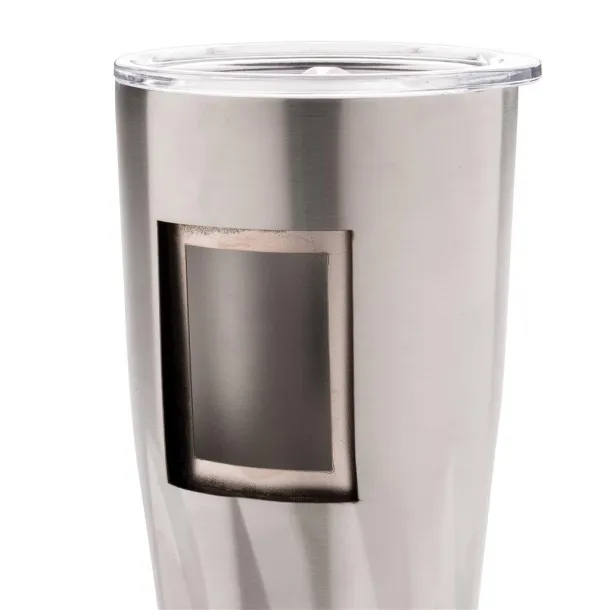  Copper vacuum insulated tumbler - XD Collection Silver