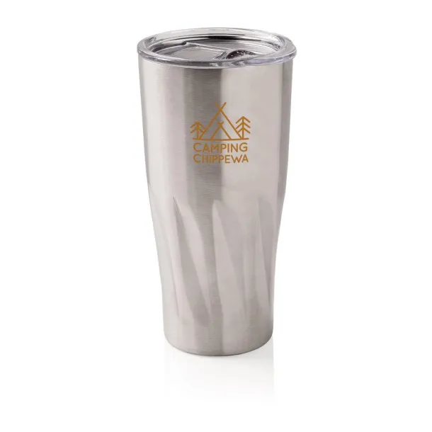  Copper vacuum insulated tumbler - XD Collection Silver