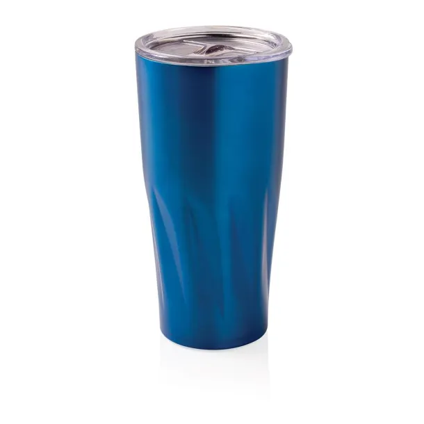  Copper vacuum insulated tumbler - XD Collection Blue