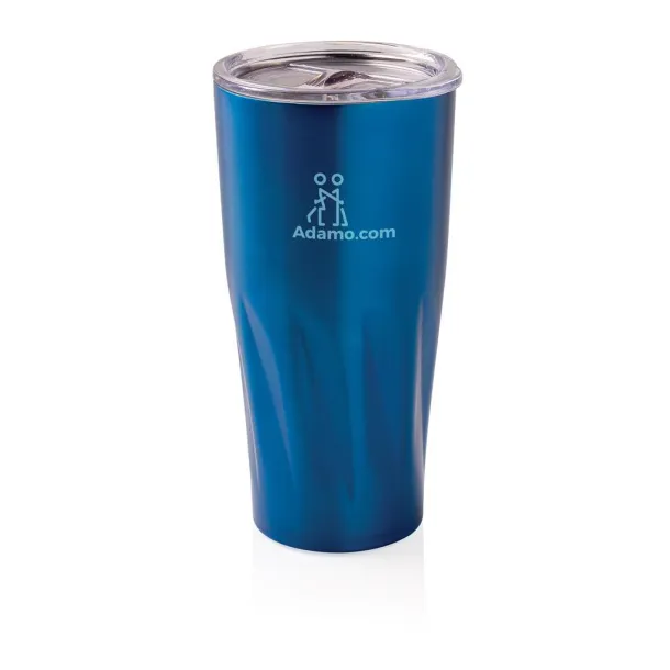  Copper vacuum insulated tumbler - XD Collection Blue