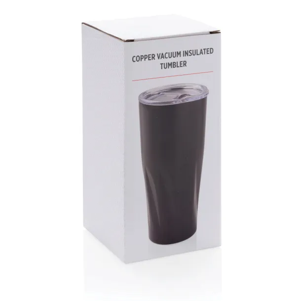  Copper vacuum insulated tumbler - XD Collection Black 