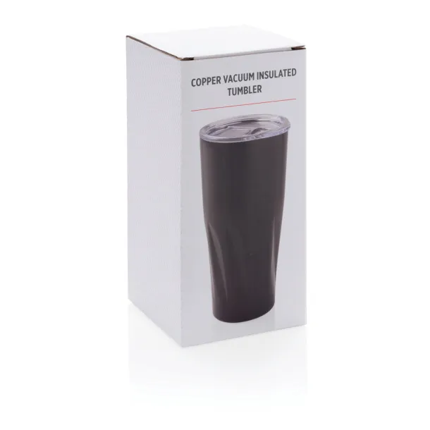  Copper vacuum insulated tumbler - XD Collection Black 