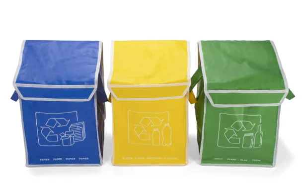  Recycling bags colourful