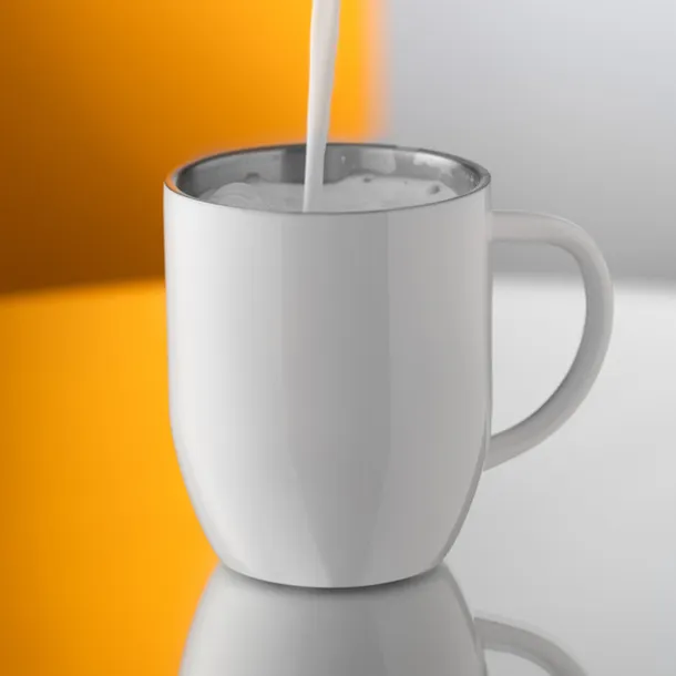 DAY Termo šalica od nehrđajučeg čelika, 380 ml Bijela