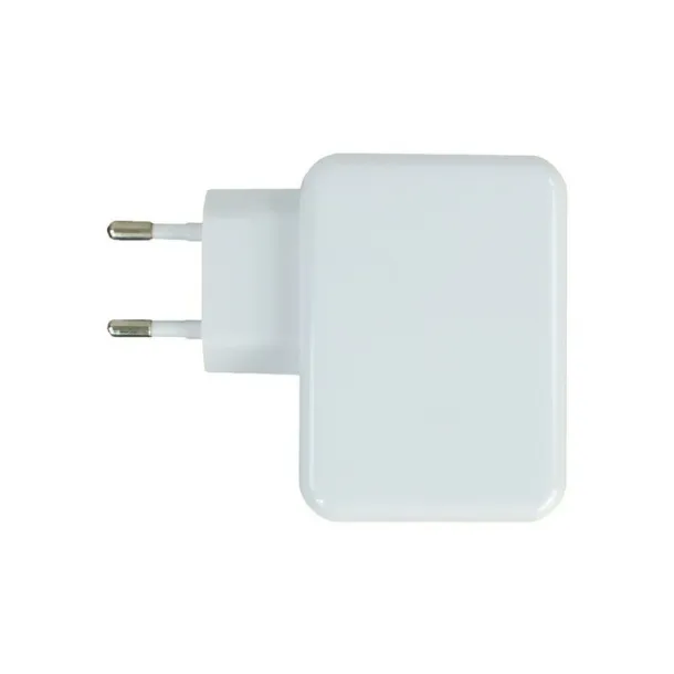  USB wall charger with 4 USB ports 3.1A white