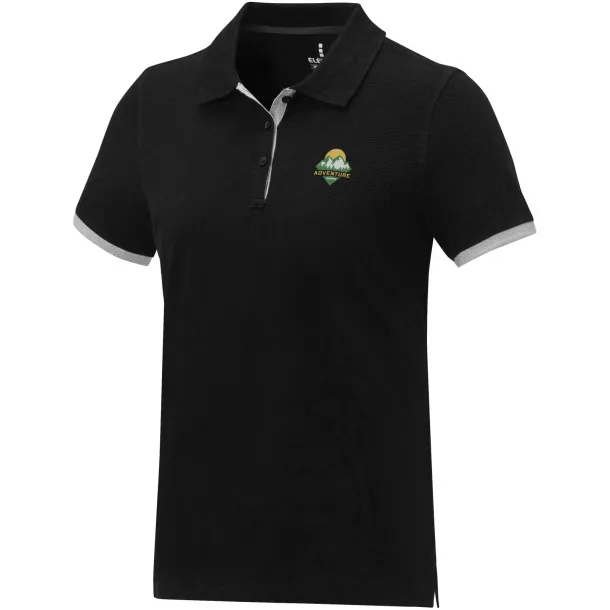 Morgan ženska polo majica kratkih rukava - Elevate Life Solid black