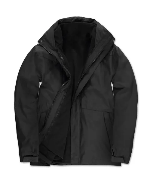  Corporate 3-in-1 Jacket - B&C Outerwear Black