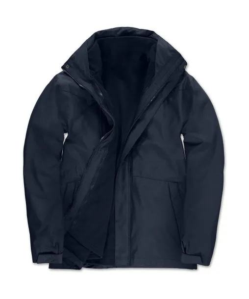  Corporate 3-in-1 Jacket - B&C Outerwear Navy