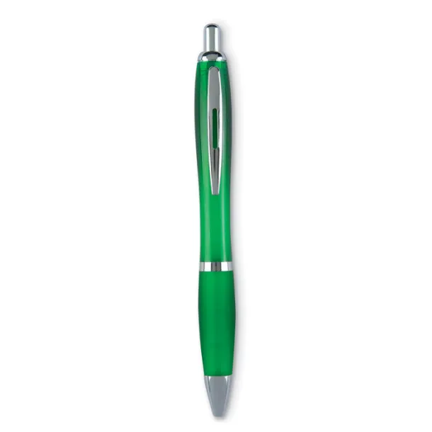 RIOCOLOUR Ball pen transparent green