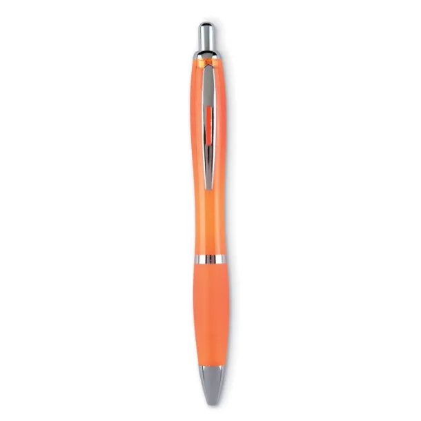 RIOCOLOUR Ball pen transparent orange