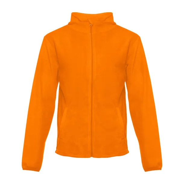 HELSINKI Men's polar fleece jacket Orange