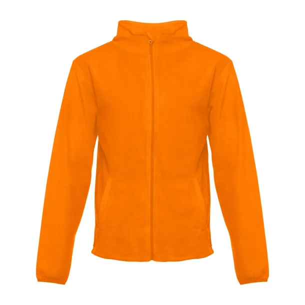 HELSINKI Men's polar fleece jacket Orange