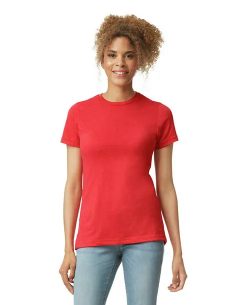  SOFTSTYLE® CVC Ženska majica kratkih rukava, 155 g/m2 - Gildan Red Mist