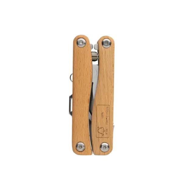  FSC® wooden garden multi tool - XD Collection Brown 