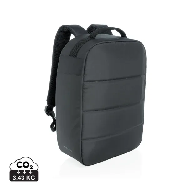  Impact AWARE™ RPET anti-theft 15,6"laptop backpack - XD Xclusive Black 