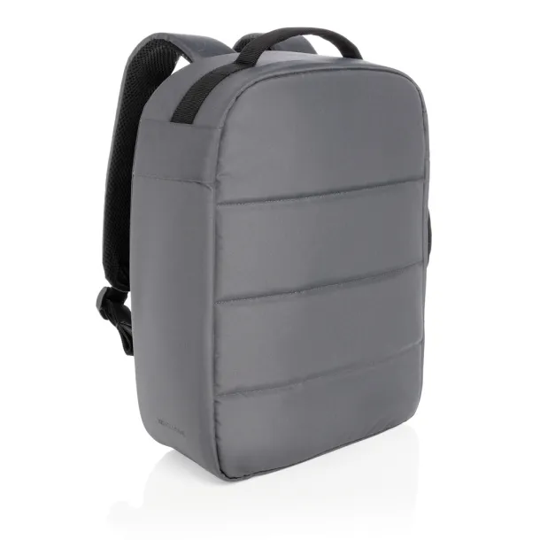  Impact AWARE™ RPET anti-theft 15,6"laptop backpack - XD Xclusive Anthracite 