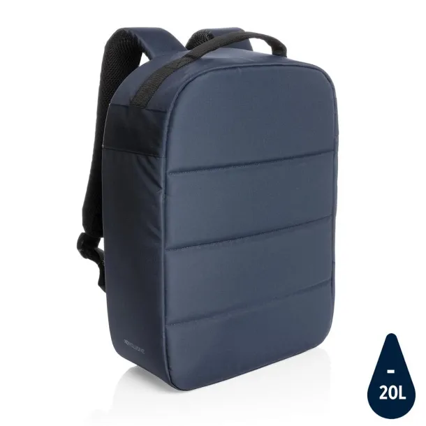  Impact AWARE™ RPET anti-theft 15,6"laptop backpack - XD Xclusive Navy Blue 