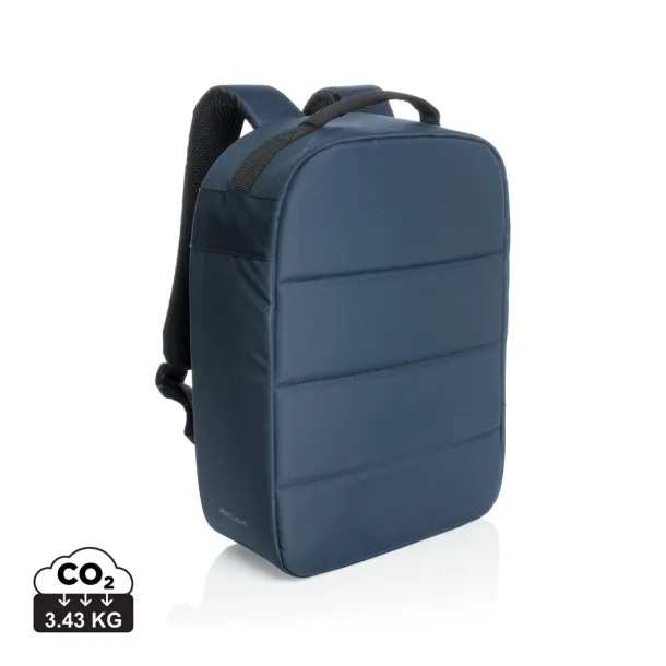  Impact AWARE™ RPET anti-theft 15,6"laptop backpack - XD Xclusive Navy Blue 