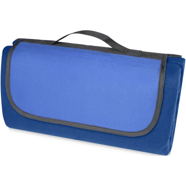 Salvie recycled plastic picnic blanket Royal blue