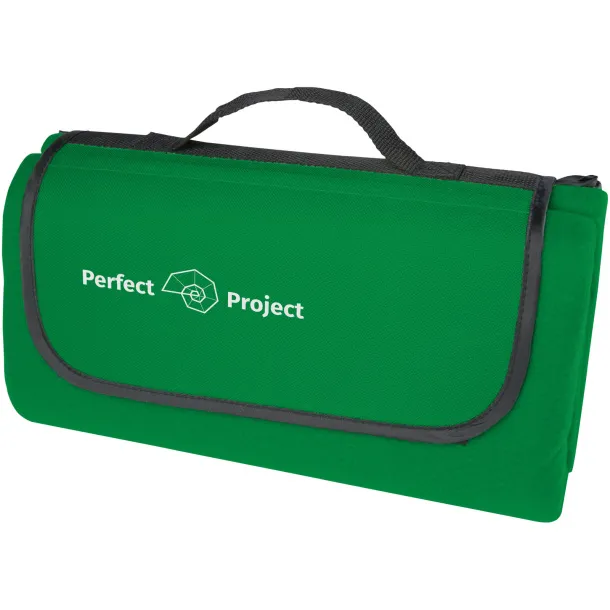 Salvie recycled plastic picnic blanket Green