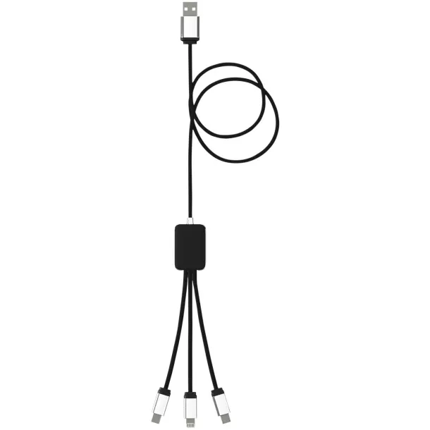 SCX.design C17 Kabel za punjenje s osvjetljenjem - SCX.design Plava Solid black