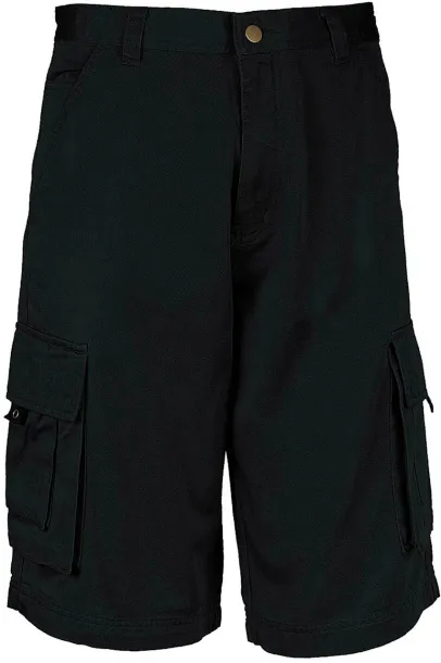  MULTI POCKET SHORTS - Kariban Black