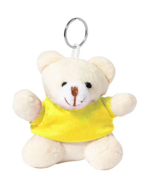 Keyted keyring Yellow