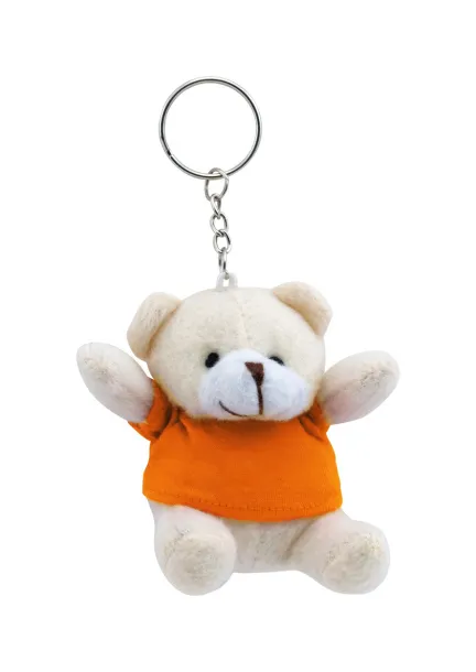 Teddy keyring Orange