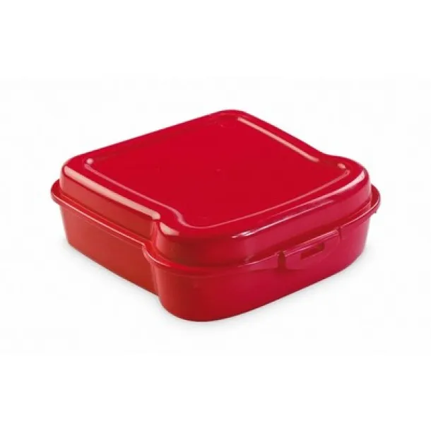  Lunch box "sandwich" 400 ml red