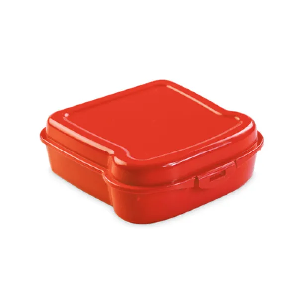  Lunch box "sandwich" 400 ml red