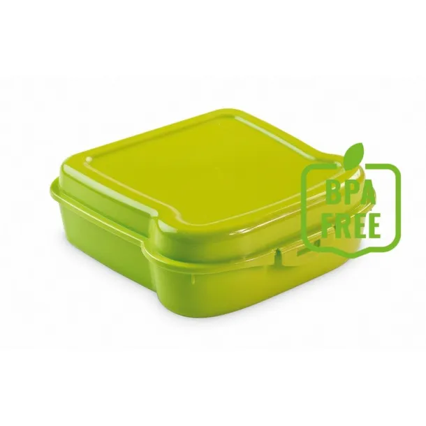  Lunch box "sandwich" 400 ml light green