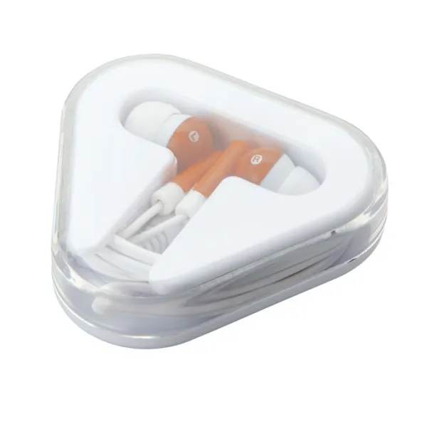 MUSIPLUG Earphones in PS case Orange