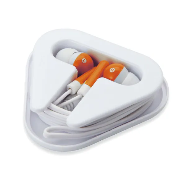 MUSIPLUG Earphones in PS case Orange