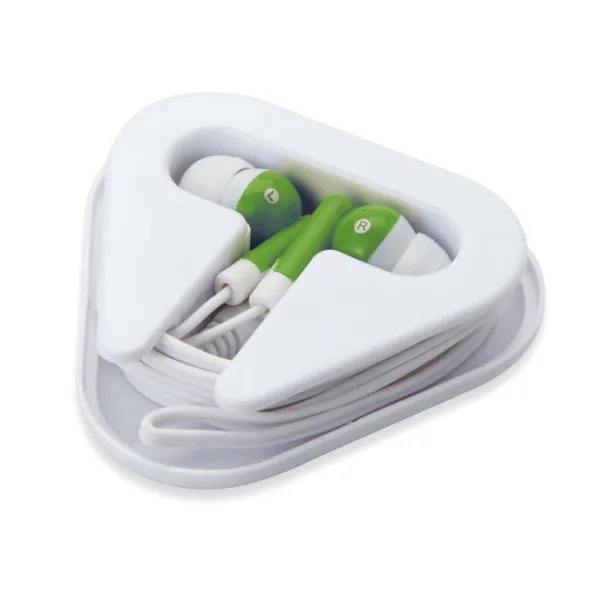 MUSIPLUG Earphones in PS case Lime