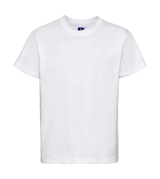  Dječja klasična majica kratkih rukava, 180 g/m² - Russell  Bijela