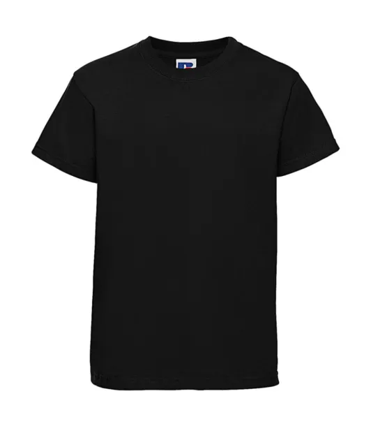  Dječja klasična majica kratkih rukava, 180 g/m² - Russell  Crna