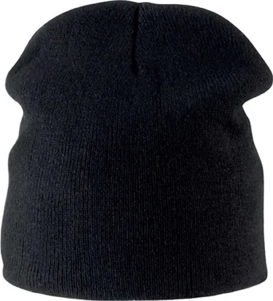  FLEECE LINED BEANIE - K-UP Black