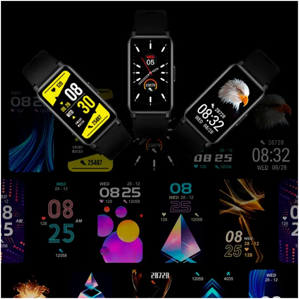 Prixton AT806 multisport smartband with GPS - Prixton Crna