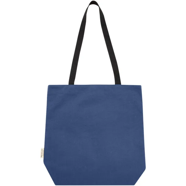 Joey GRS recycled canvas versatile tote bag 14L Navy Blue