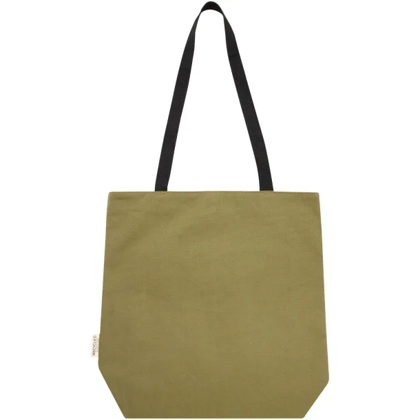 Joey GRS recycled canvas versatile tote bag 14L Olive