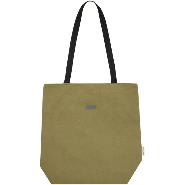 Joey GRS recycled canvas versatile tote bag 14L Olive