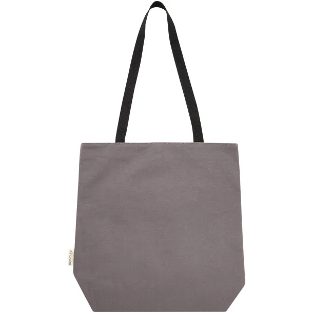 Joey GRS recycled canvas versatile tote bag 14L - Unbranded Grey