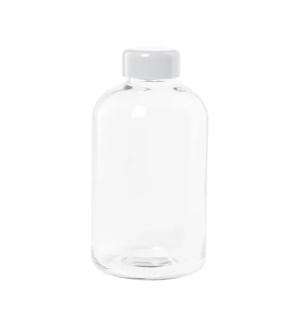 Tesso glass sport bottle White