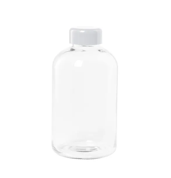 Tesso glass sport bottle White