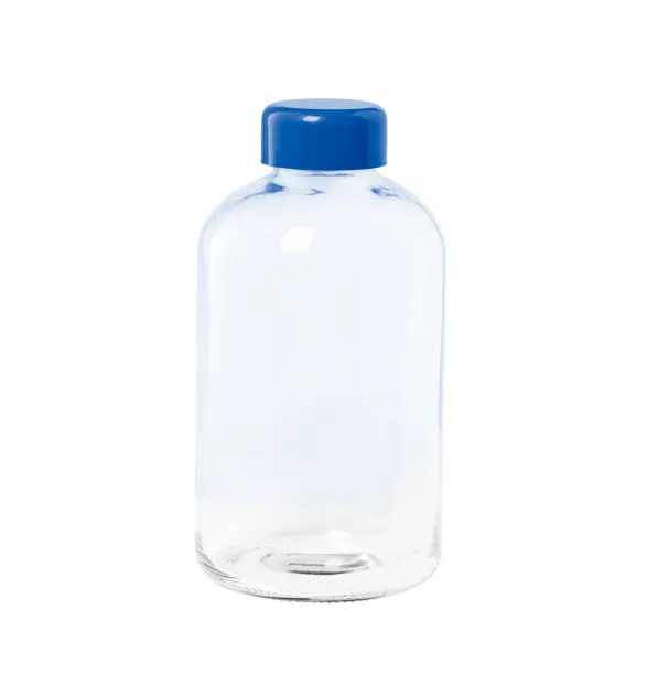 Tesso glass sport bottle Blue