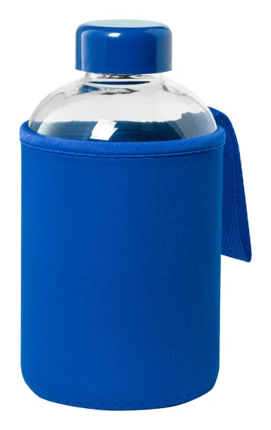 Tesso glass sport bottle Blue