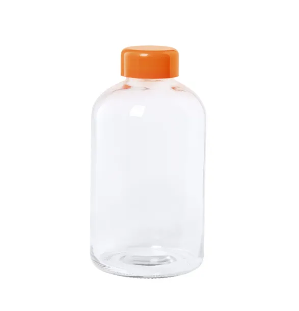 Tesso glass sport bottle Orange