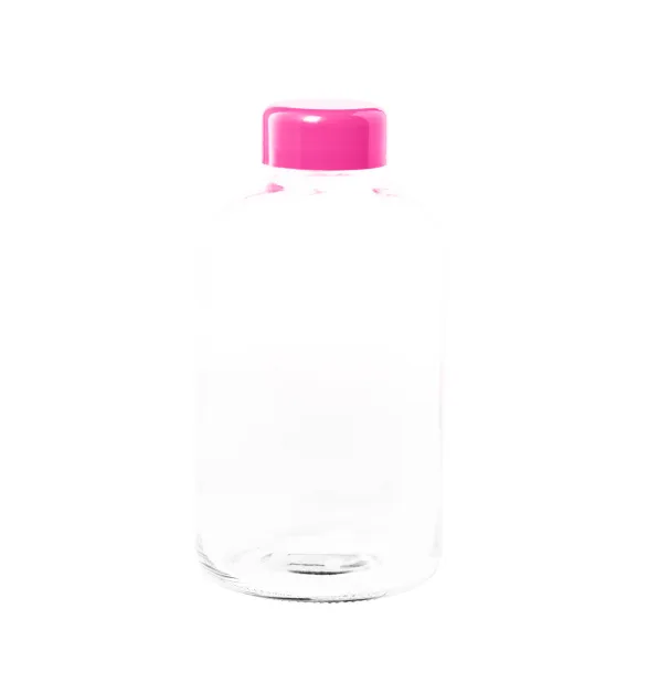 Flaber glass sport bottle Pink